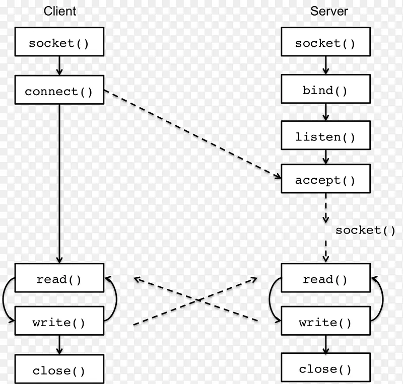 网络套接字客户端-服务器模型计算机服务器用户数据报协议-ROCK‘n’sock连接