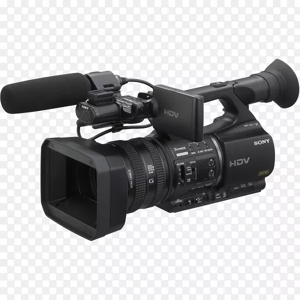 索尼hvr-z5e高清晰度电视摄像机