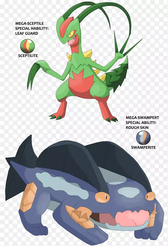 沼泽怀疑论者Mudkip Pokémon-人