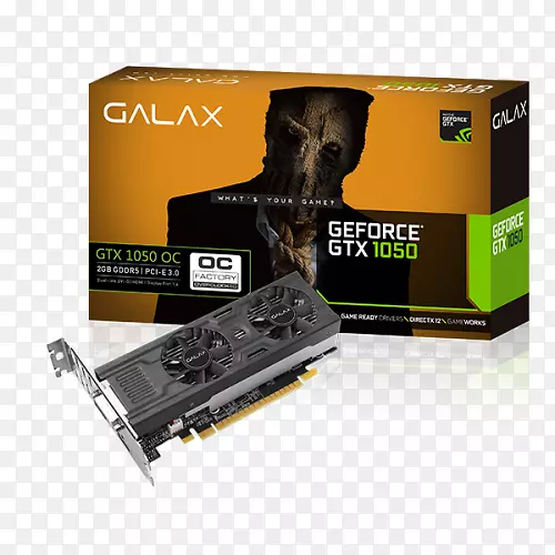 显卡和视频适配器NVIDIA GeForce GTX 1050 ti GDDR 5 SDRAM数字视觉接口-GeForce 8系列