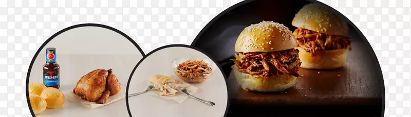 烤肉脆脆炸鸡牛皮纸食品鸡肉作为食物-烧烤鸡