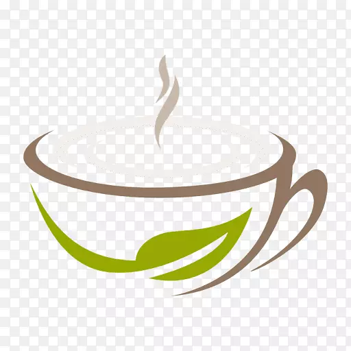 咖啡杯标志图形设计.咖啡