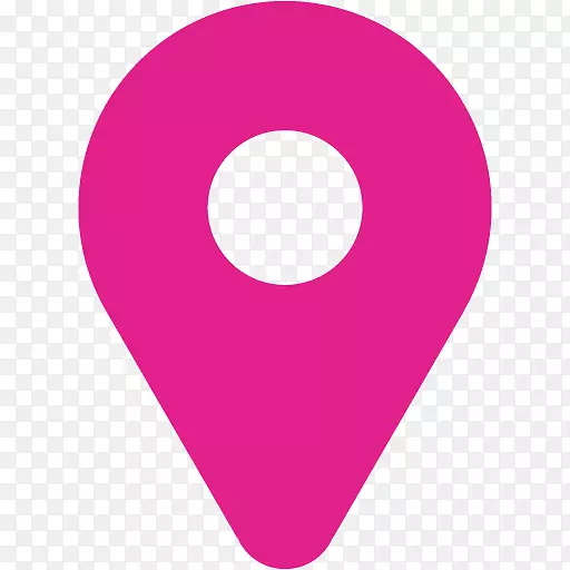 印度DLF购物中心计算机图标总线个人识别码-粉红色别针