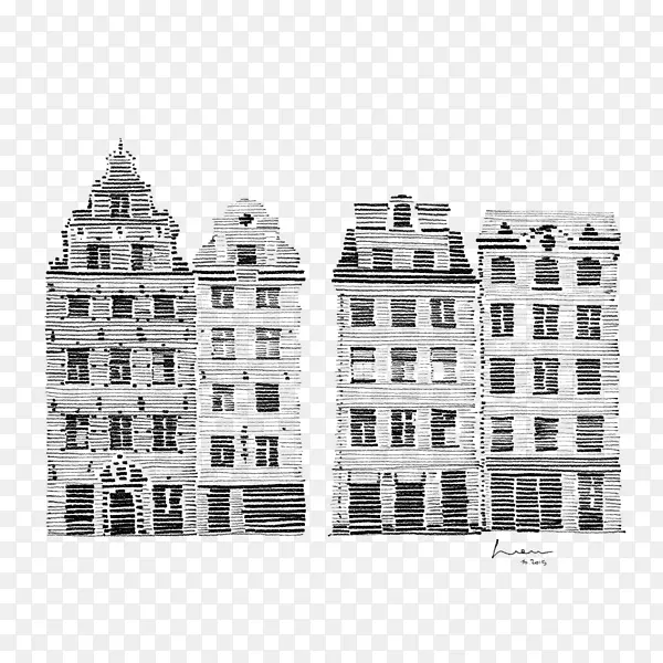 甘拉·斯坦建筑印刷画布-斯德哥尔摩市政厅