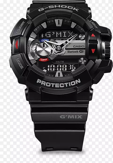g-休克gba 400手表卡西欧防水标记-g冲击