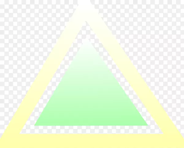 三角桌面壁纸-黄色三角形