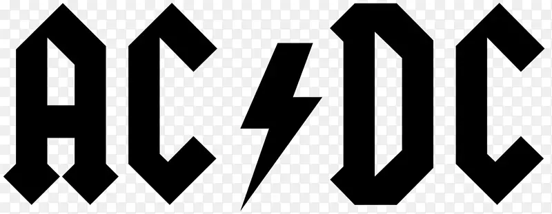 AC/DC标志贴上硬岩-通往地狱的公路