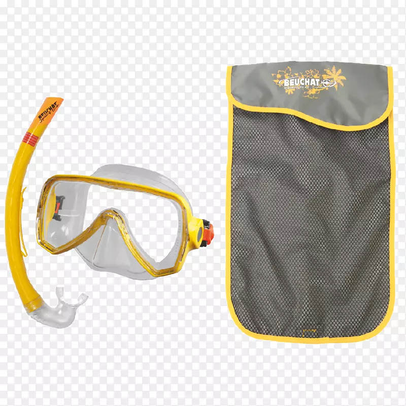 护目镜，潜水和潜水面具，潜水和游泳鳍，Beuchat Cressi-亚潜水面罩