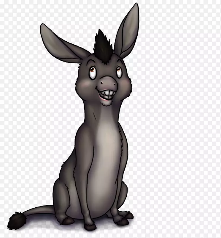 国内兔驴骡子兔史莱克系列电影-驴子