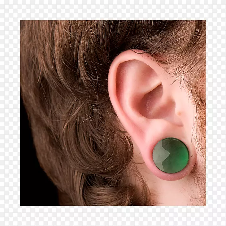 耳环塞体穿孔体首饰.耳环