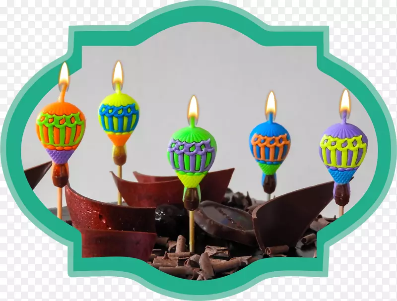 生日蜡烛包裹玩具气球-生日