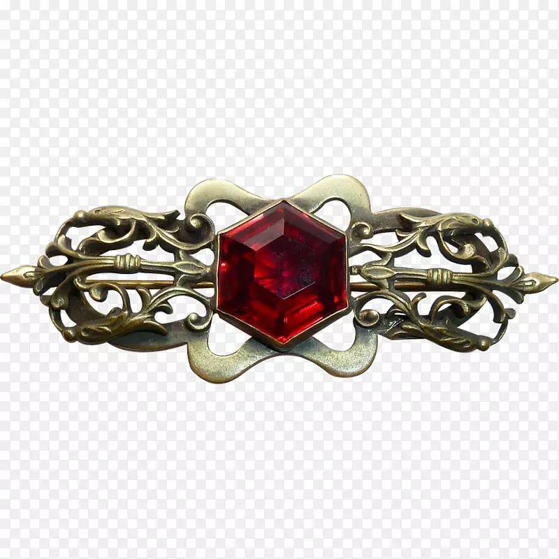 宝石手镯珠宝首饰设计-红宝石