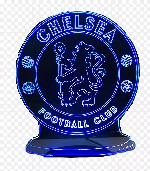 轻切尔西F.C。灯rgb颜色模型-光