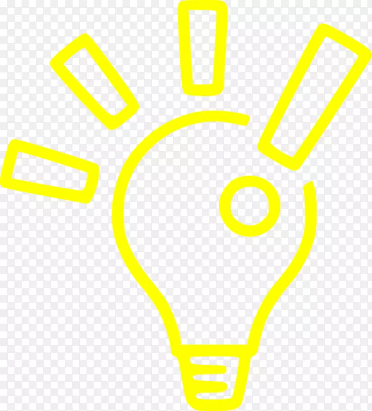 电脑图标白炽灯泡夹艺术.灯