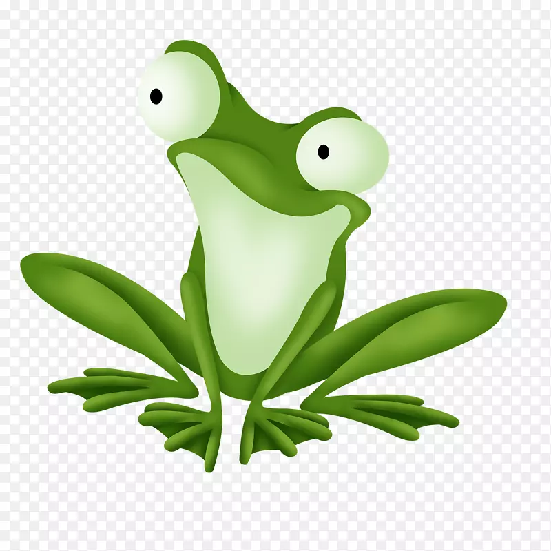 树蛙食用青蛙卡通-青蛙王子