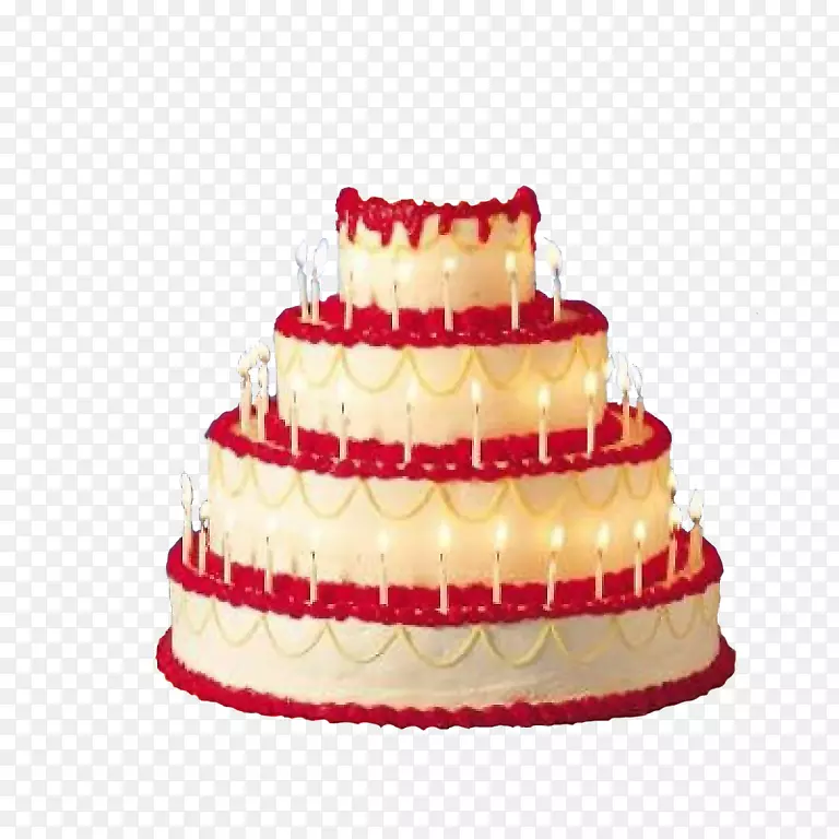 生日蛋糕祝生日贺卡-生日卡