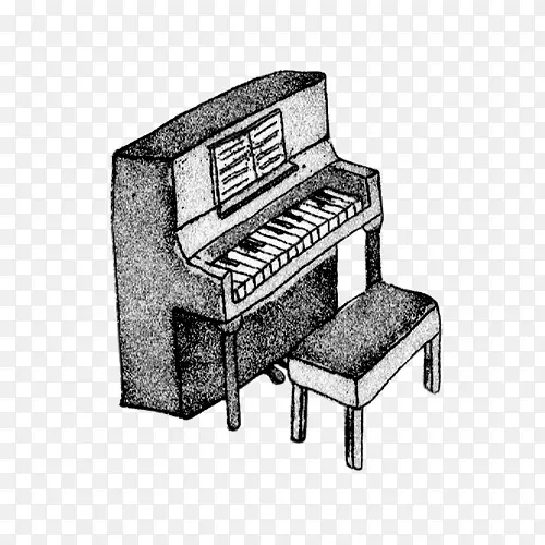 数字钢琴电动钢琴演奏者钢琴管音乐键盘-钢琴