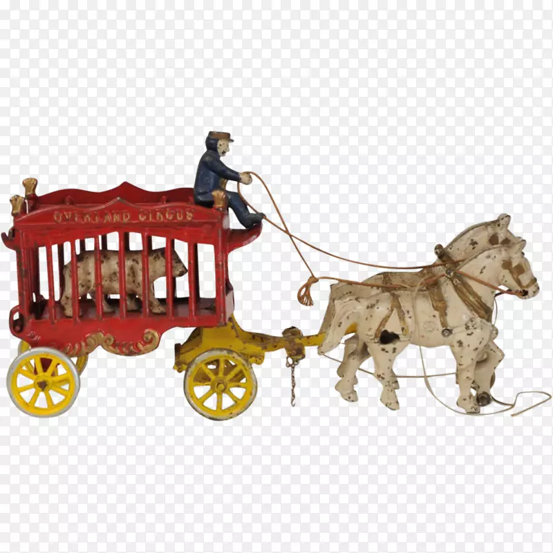 马收藏古董玩具车-马