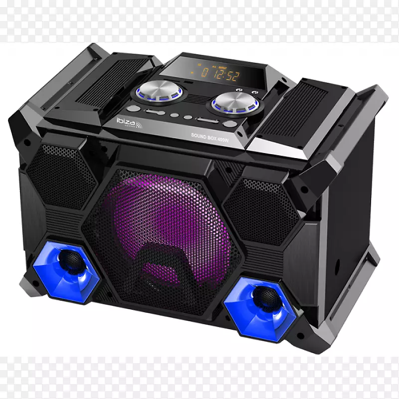 声箱400 w扩音器音频Ibiza声音片段350-端口便携-usb