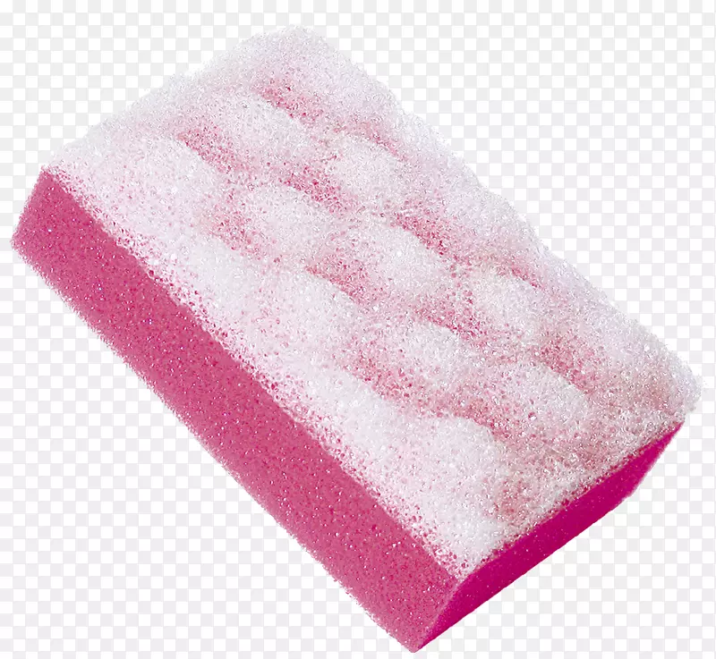 粉红m材质沐浴海绵