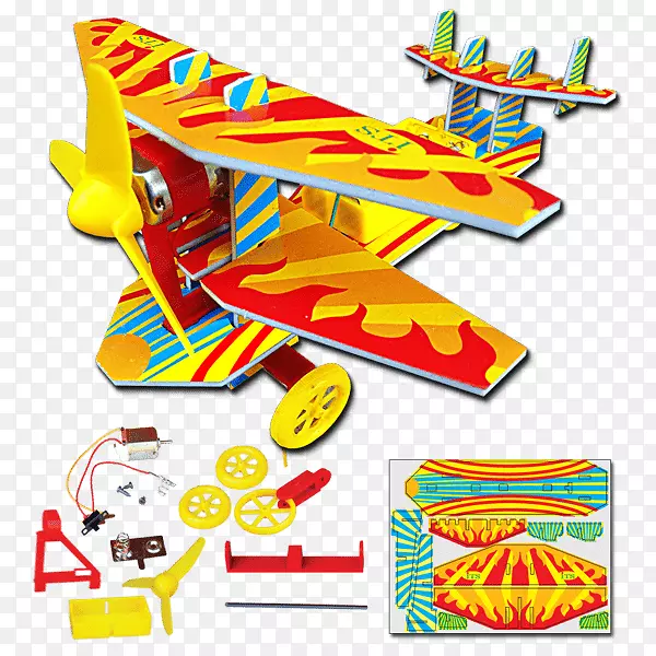 飞机玩具剪贴画-飞机