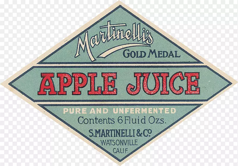 标识字体-苹果汁