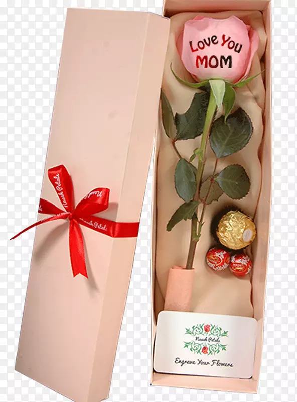 礼品盒，母亲节玫瑰花-礼物