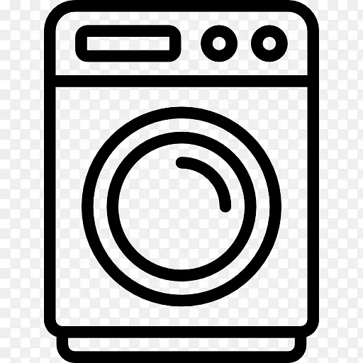 毛巾洗衣机电脑图标洗衣机