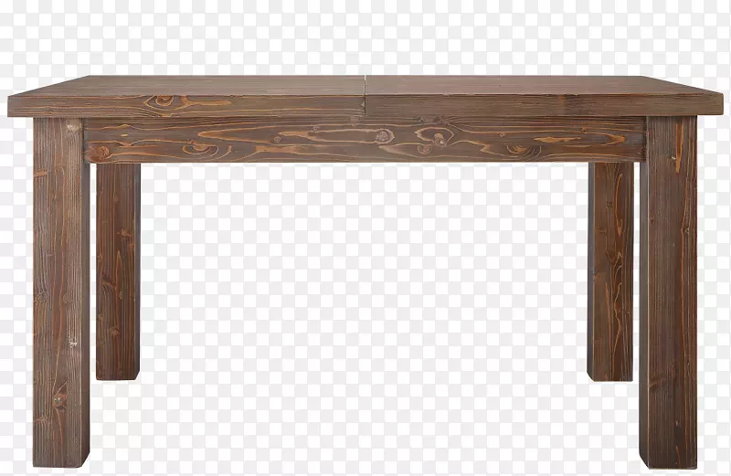 壁炉架台面木桌