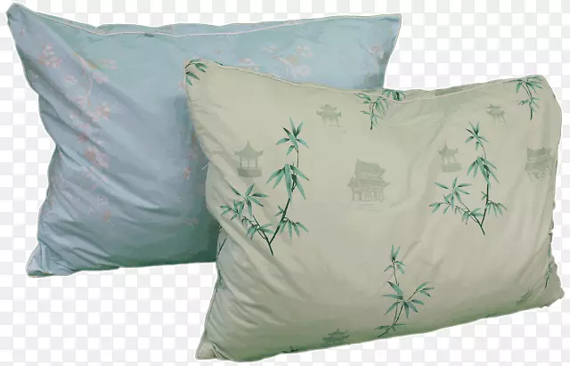 投掷枕头垫绿松石-枕头