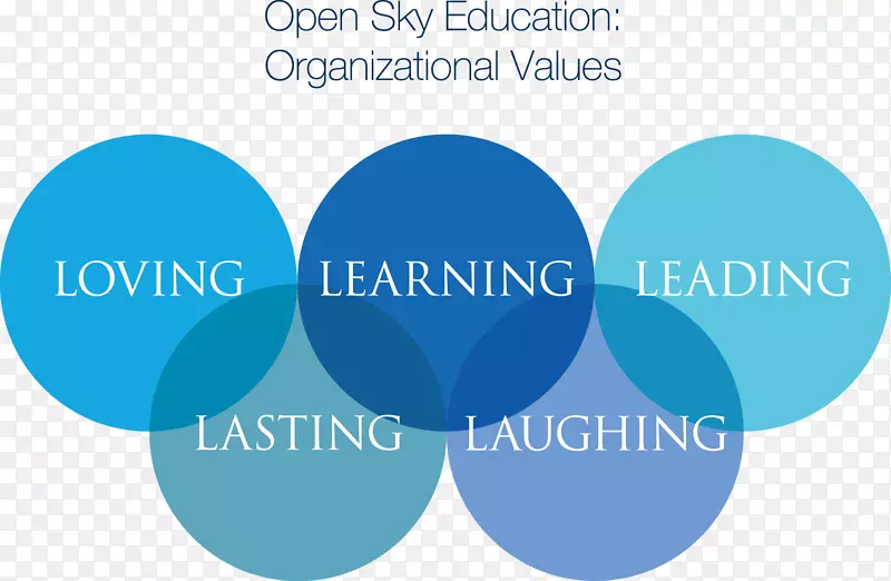 标志品牌开放天空教育非营利性组织-开放天空