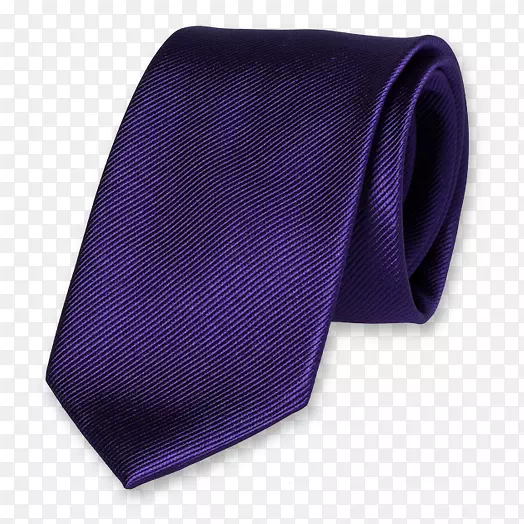 领带紫色蝴蝶结丝绸-紫色