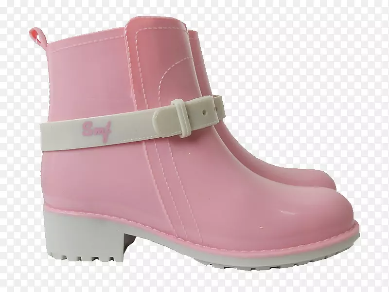 靴子粉红色m鞋步行靴