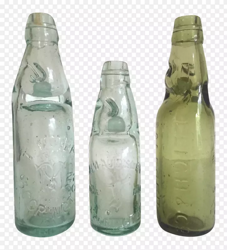 玻璃瓶汽水拉穆纳科德-颈瓶-玻璃