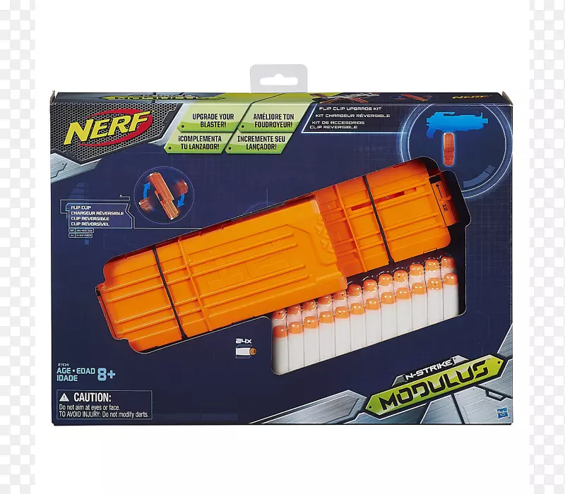 NERF n-精英NERF n打击模数ECS-10燃烧器NERF爆炸器-玩具