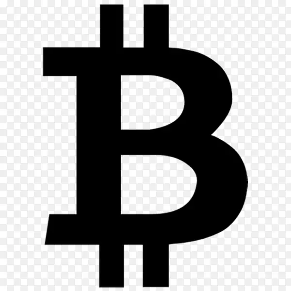 比特币计算机图标加密货币标志比特币
