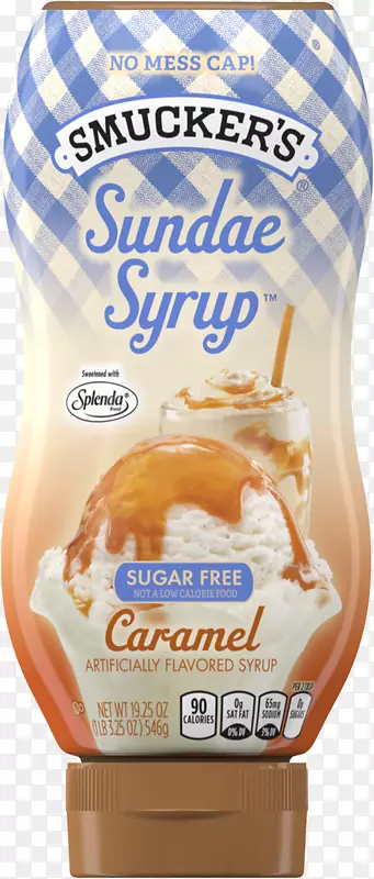 圣代蝴蝶威士忌天使食品蛋糕冰淇淋J.M。斯马克公司-调味糖浆