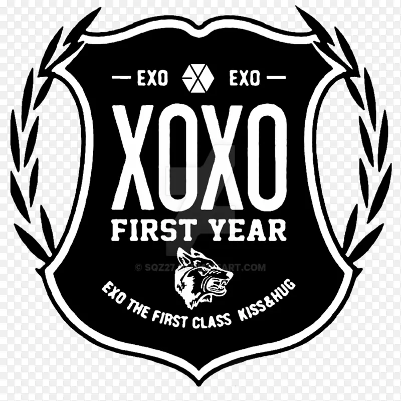 Xoxo exo狼奇迹在十二月k流行标志bts
