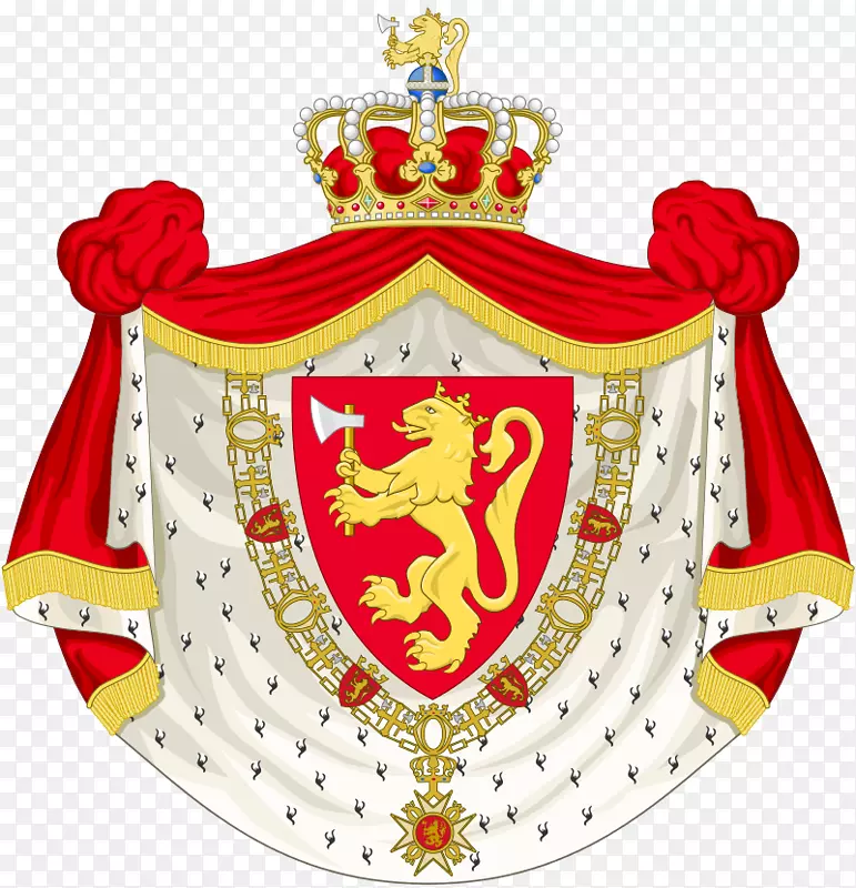 瑞典和挪威之间的挪威联合军徽-英国皇家军徽-皇家嵴