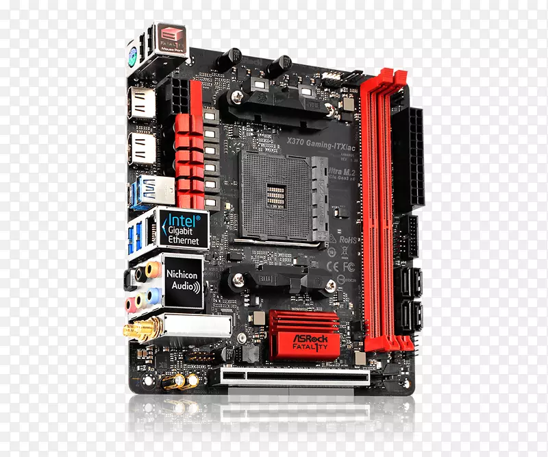 Socket AM4 Fatal1ty x 370游戏-itx/ac Mini-itx asRock主板-cpu套接字