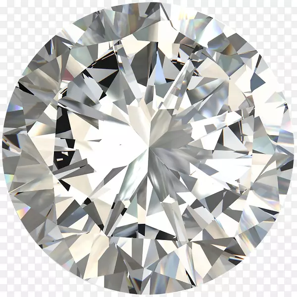 钻石透明宝石珠宝订婚戒指-钻石
