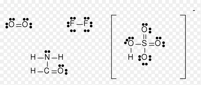 Lewis结构电子化学键原子力