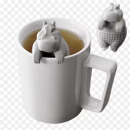 茶壶咖啡杯硅胶滤茶器