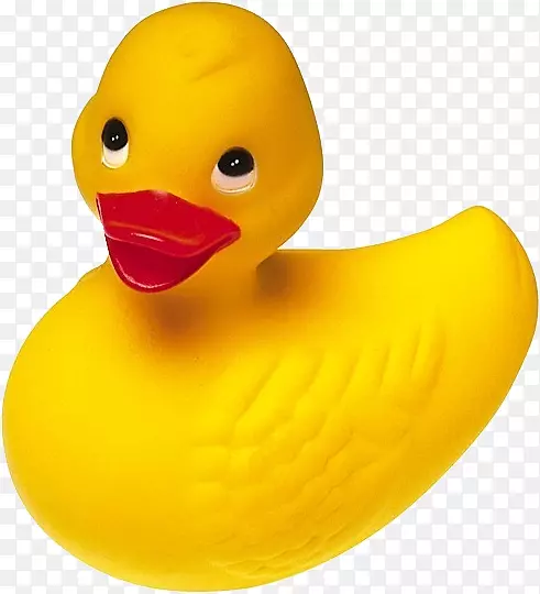 橡胶鸭黄色剪贴画-鸭子