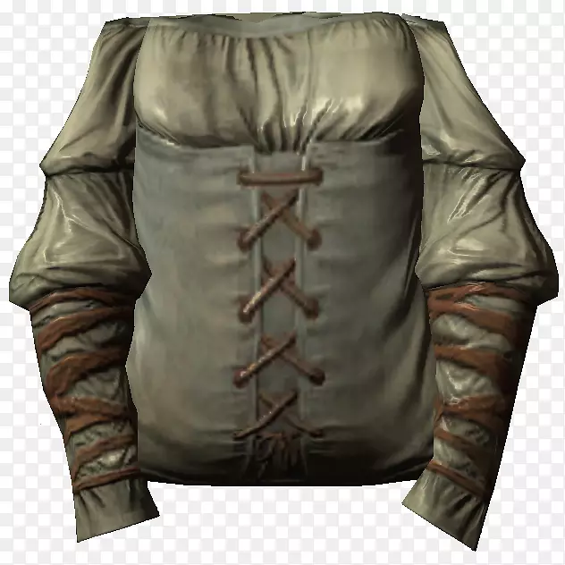 皮夹克服装长者卷轴v：Skyrim，外衣，wiki-人