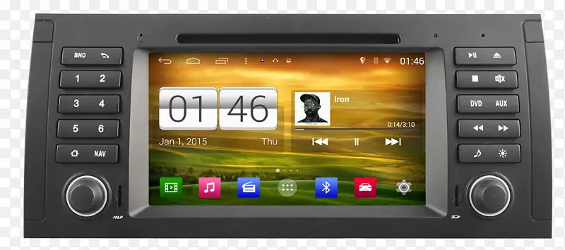 GPS导航系统福特丰田RAV 4 Android汽车总成-宝马X5 E53