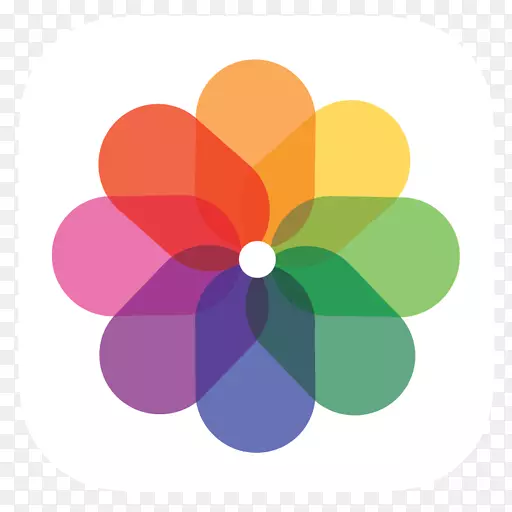 苹果照片电脑图标iOS 7应用商店-mac os x