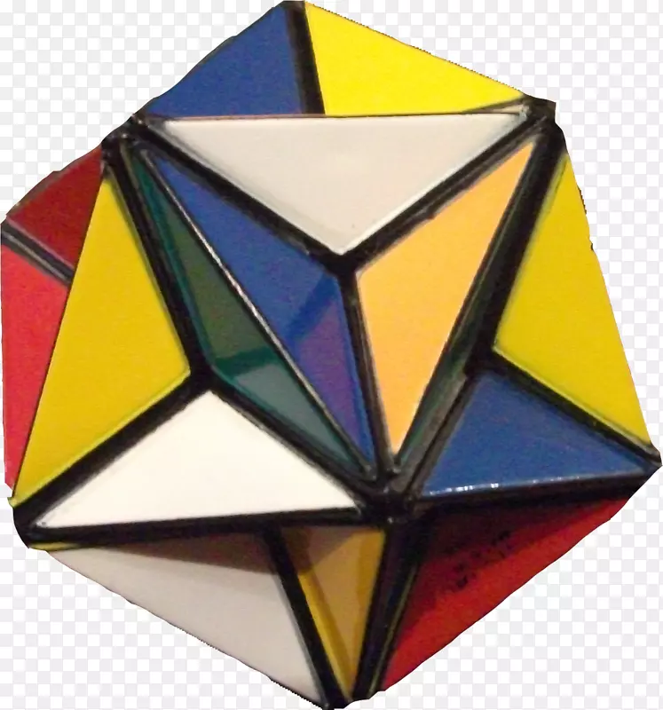 鲁比克立方体三角形塑料三角