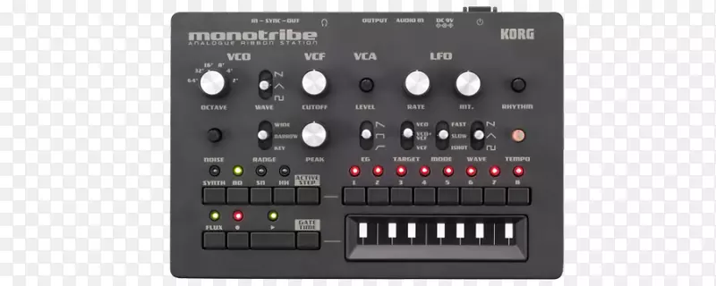 音乐合成器乐器族Korg-模拟合成器