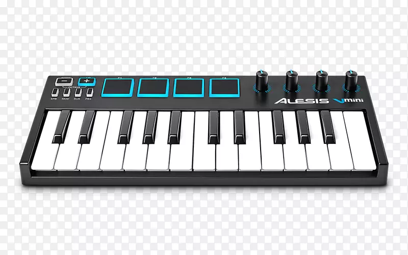 MIDI控制器阿莱西vminipng25键usb-midi控制器midi键盘乐器.乐器